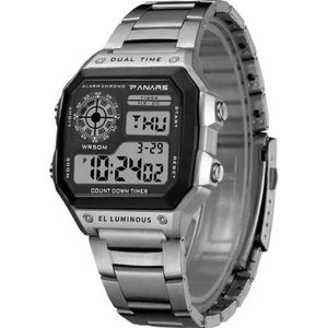 Men's digital military watch